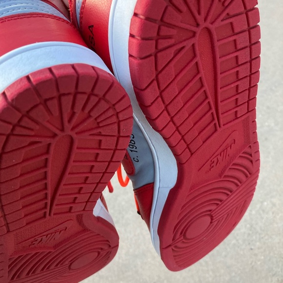 Nike off white dunks size 10.5 - Picture 8 of 10